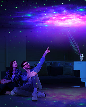 Koolnaari Astronaut Star LED Light Projector with Remote Control and Timer.