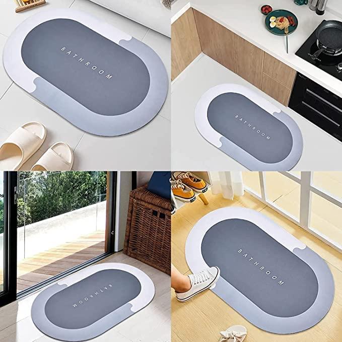 Super Absorbent Anti Slip Mat for Bathroom Floor