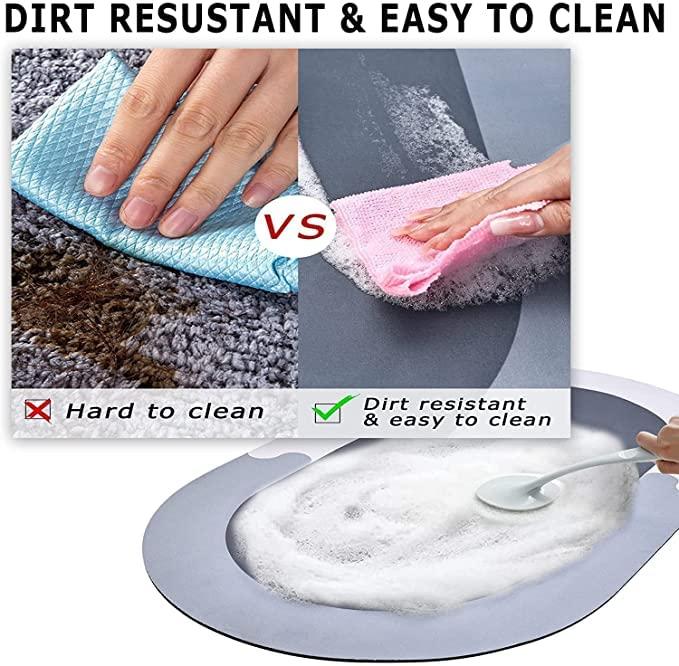 Super Absorbent Anti Slip Mat for Bathroom Floor